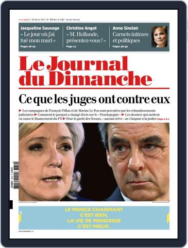 Le Journal du dimanche February 26th, 2017 Digital Back Issue Cover