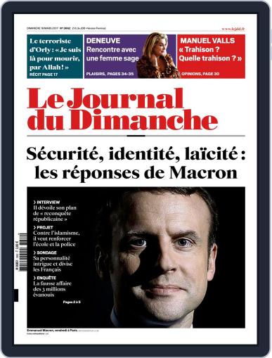 Le Journal du dimanche March 19th, 2017 Digital Back Issue Cover