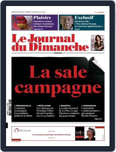 Le Journal du dimanche March 26th, 2017 Digital Back Issue Cover