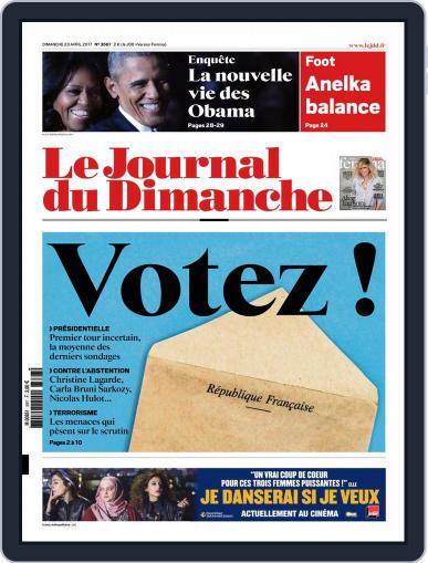 Le Journal du dimanche April 23rd, 2017 Digital Back Issue Cover