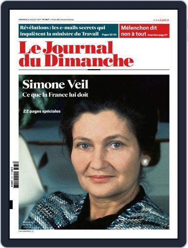 Le Journal du dimanche July 2nd, 2017 Digital Back Issue Cover