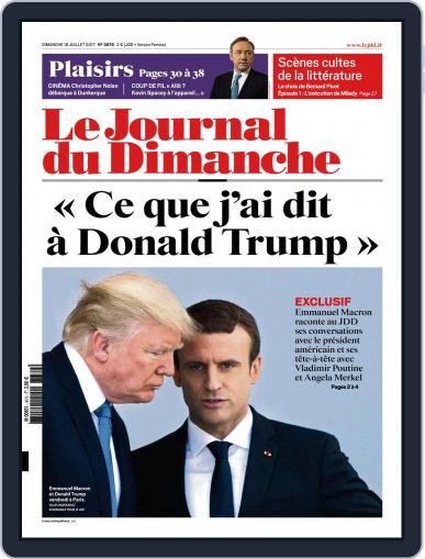 Le Journal du dimanche July 16th, 2017 Digital Back Issue Cover