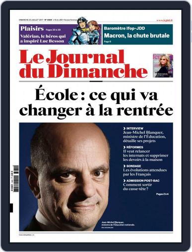 Le Journal du dimanche July 23rd, 2017 Digital Back Issue Cover