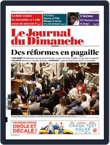 Le Journal du dimanche July 30th, 2017 Digital Back Issue Cover