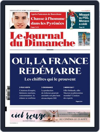 Le Journal du dimanche August 20th, 2017 Digital Back Issue Cover