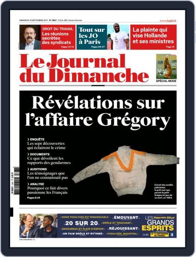 Le Journal du dimanche September 10th, 2017 Digital Back Issue Cover