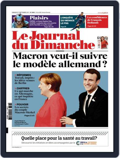 Le Journal du dimanche September 17th, 2017 Digital Back Issue Cover