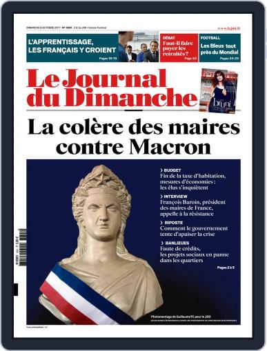Le Journal du dimanche October 8th, 2017 Digital Back Issue Cover