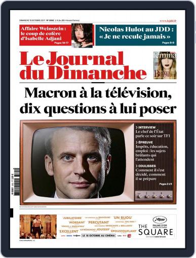 Le Journal du dimanche October 15th, 2017 Digital Back Issue Cover