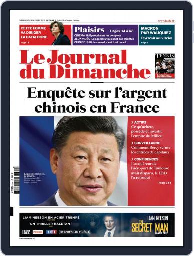 Le Journal du dimanche October 29th, 2017 Digital Back Issue Cover