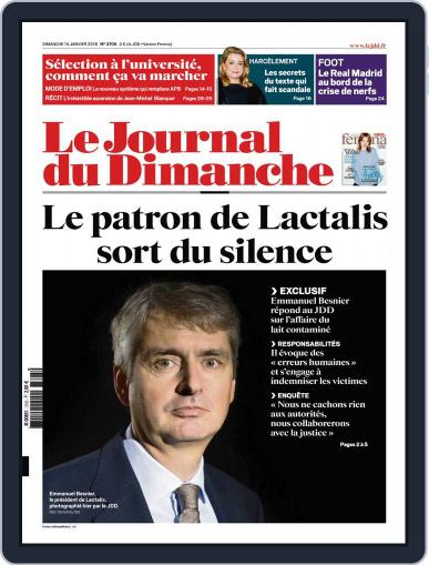 Le Journal du dimanche January 14th, 2018 Digital Back Issue Cover