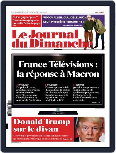 Le Journal du dimanche January 28th, 2018 Digital Back Issue Cover