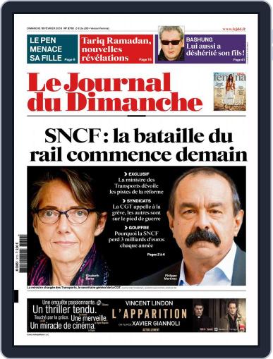 Le Journal du dimanche February 18th, 2018 Digital Back Issue Cover