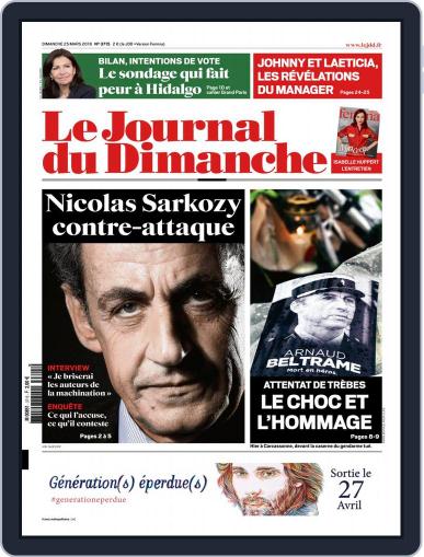 Le Journal du dimanche March 25th, 2018 Digital Back Issue Cover