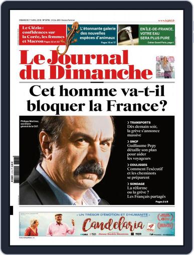 Le Journal du dimanche April 1st, 2018 Digital Back Issue Cover