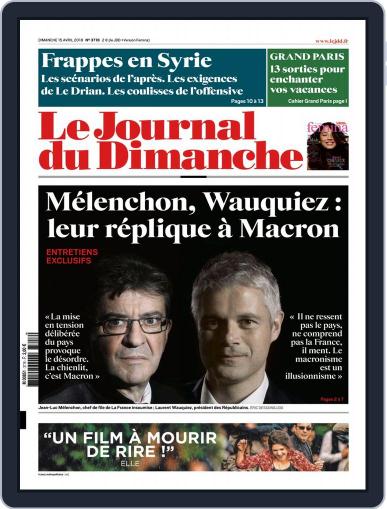 Le Journal du dimanche April 15th, 2018 Digital Back Issue Cover