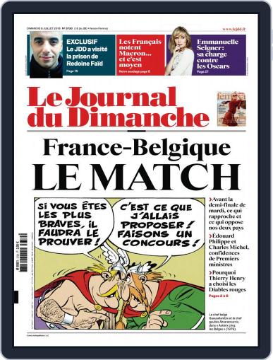 Le Journal du dimanche July 8th, 2018 Digital Back Issue Cover