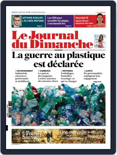 Le Journal du dimanche August 12th, 2018 Digital Back Issue Cover