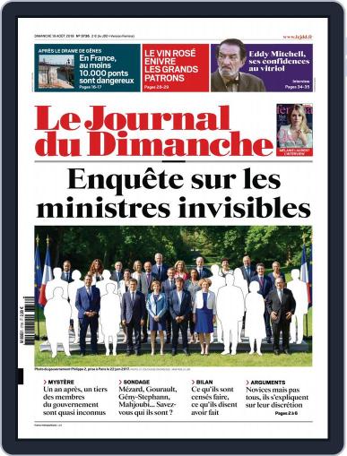 Le Journal du dimanche August 19th, 2018 Digital Back Issue Cover