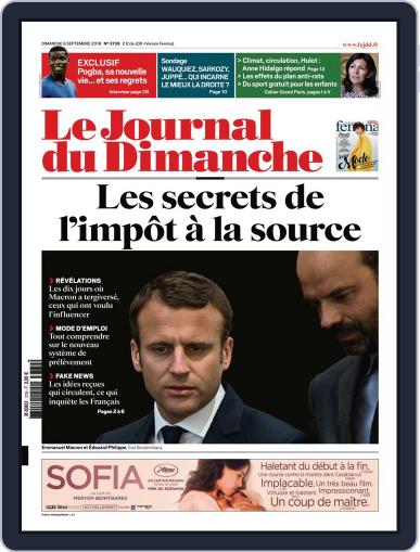 Le Journal du dimanche September 9th, 2018 Digital Back Issue Cover