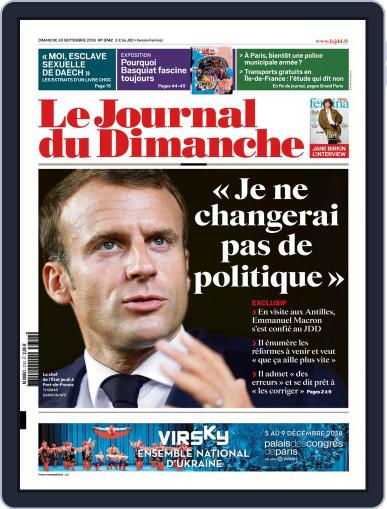 Le Journal du dimanche September 30th, 2018 Digital Back Issue Cover