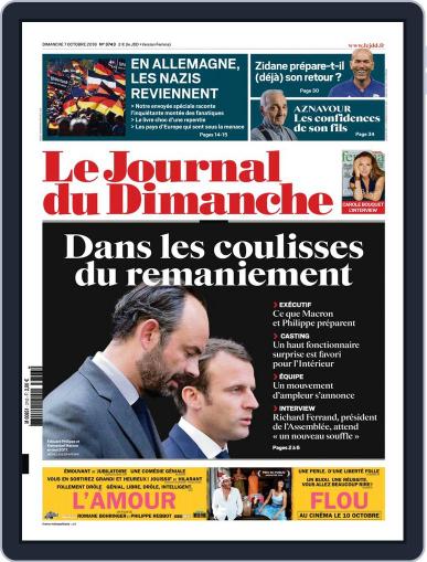 Le Journal du dimanche October 7th, 2018 Digital Back Issue Cover