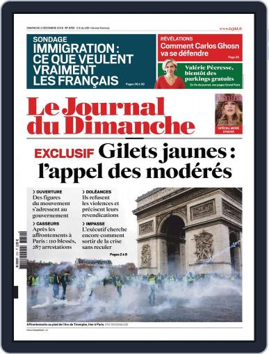 Le Journal du dimanche December 2nd, 2018 Digital Back Issue Cover