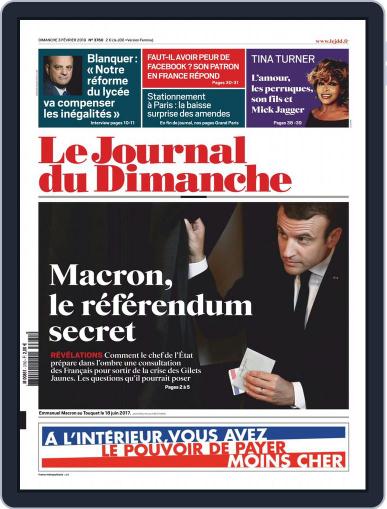 Le Journal du dimanche February 3rd, 2019 Digital Back Issue Cover