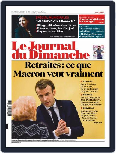 Le Journal du dimanche March 24th, 2019 Digital Back Issue Cover
