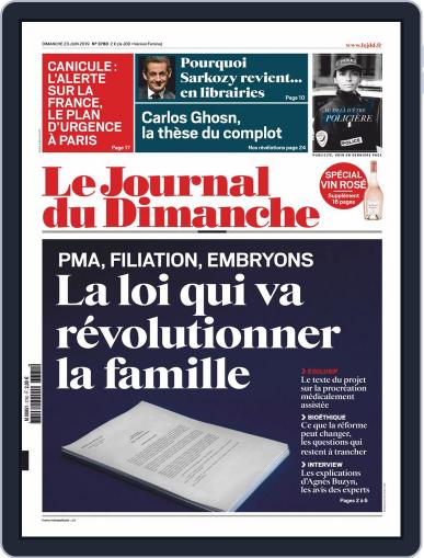 Le Journal du dimanche June 23rd, 2019 Digital Back Issue Cover