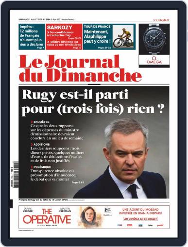 Le Journal du dimanche July 21st, 2019 Digital Back Issue Cover