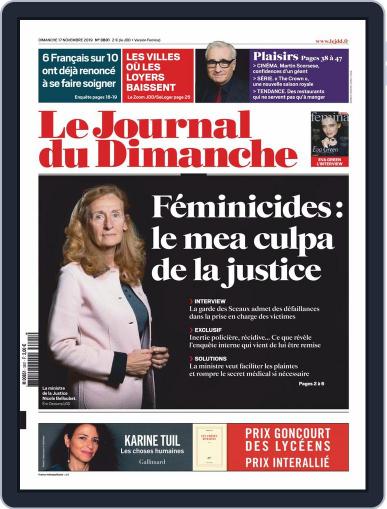 Le Journal du dimanche November 17th, 2019 Digital Back Issue Cover