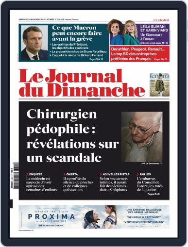 Le Journal du dimanche November 24th, 2019 Digital Back Issue Cover