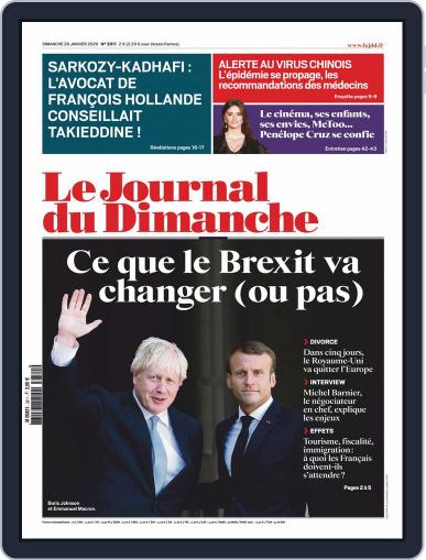 Le Journal du dimanche January 26th, 2020 Digital Back Issue Cover