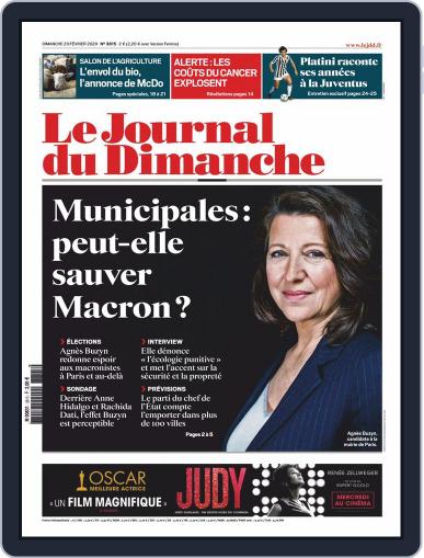 Le Journal du dimanche February 23rd, 2020 Digital Back Issue Cover