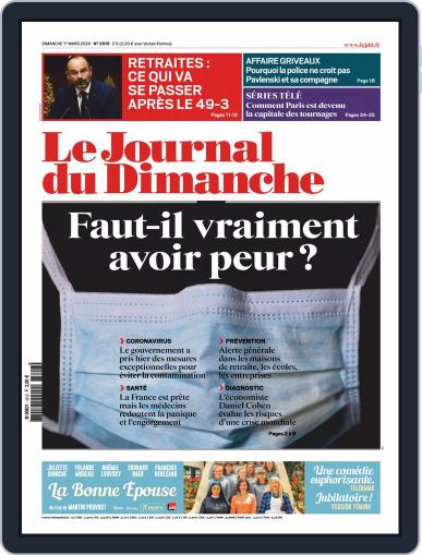 Le Journal du dimanche March 1st, 2020 Digital Back Issue Cover