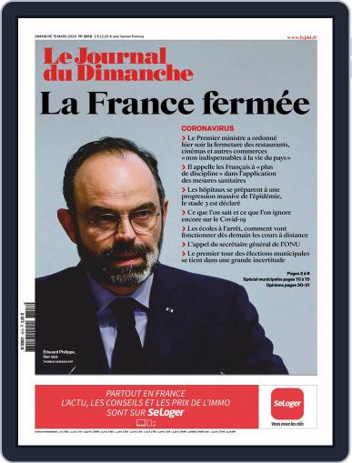 Le Journal du dimanche March 15th, 2020 Digital Back Issue Cover