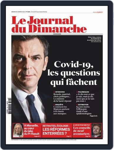 Le Journal du dimanche March 29th, 2020 Digital Back Issue Cover