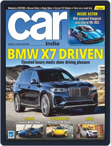 Car India April 1st, 2019 Digital Back Issue Cover