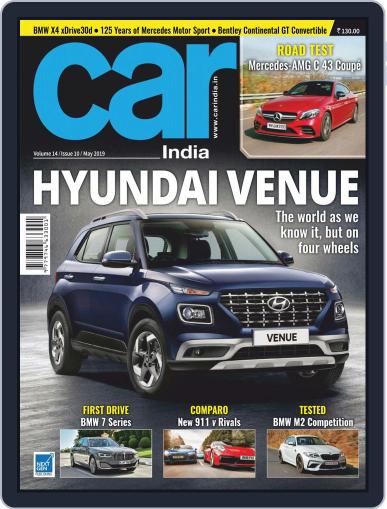 Car India May 1st, 2019 Digital Back Issue Cover