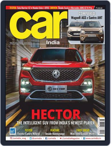 Car India June 1st, 2019 Digital Back Issue Cover