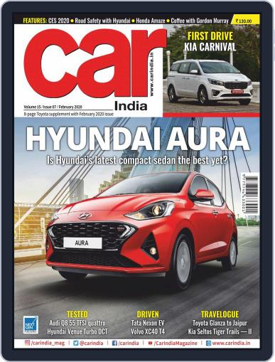 Car India February 1st, 2020 Digital Back Issue Cover