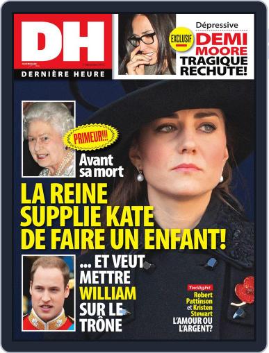 Dernière Heure November 27th, 2012 Digital Back Issue Cover
