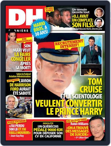 Dernière Heure September 25th, 2015 Digital Back Issue Cover