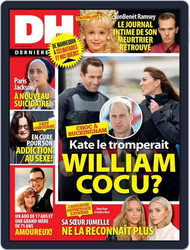 Dernière Heure November 18th, 2016 Digital Back Issue Cover