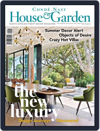 Condé Nast House & Garden December 1st, 2018 Digital Back Issue Cover