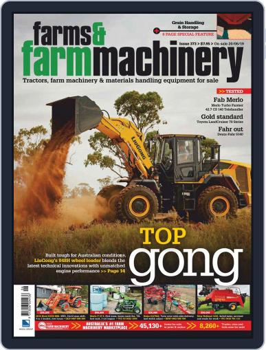 Farms and Farm Machinery July 1st, 2019 Digital Back Issue Cover