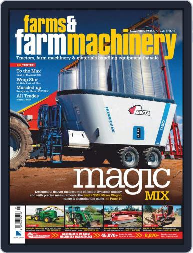 Farms and Farm Machinery December 1st, 2019 Digital Back Issue Cover
