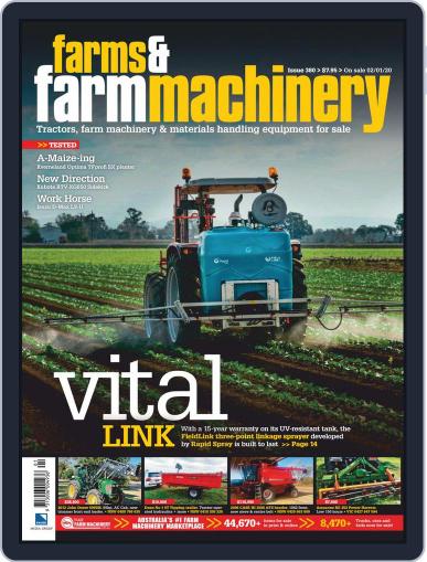 Farms and Farm Machinery January 1st, 2020 Digital Back Issue Cover