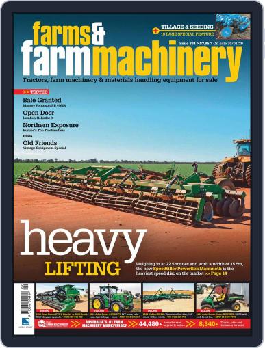 Farms and Farm Machinery February 1st, 2020 Digital Back Issue Cover